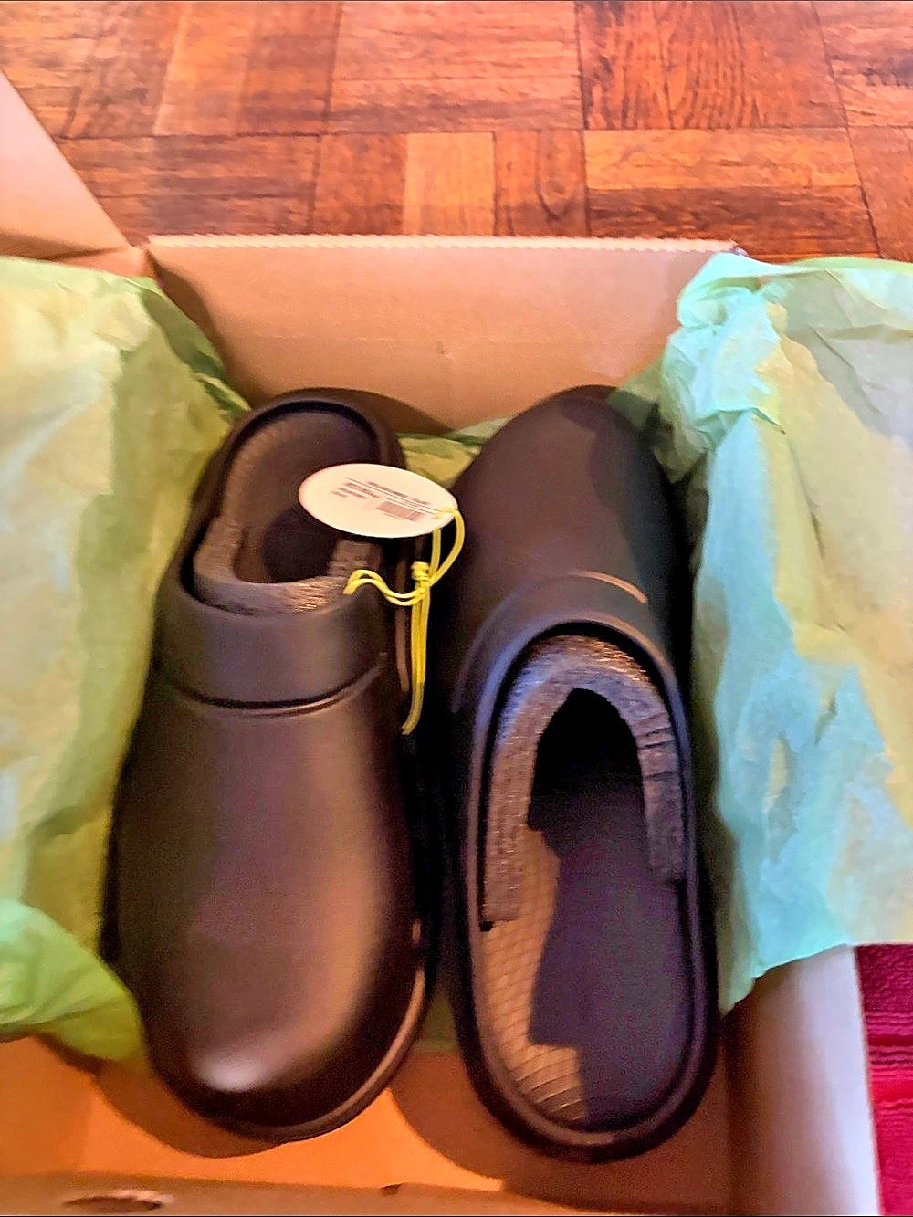 OOFOS OOclOOG OOfoam Unisex Black US M12/W14 NWT
